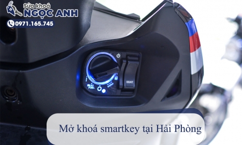 Mở khoá smartkey tại Hải Phòng